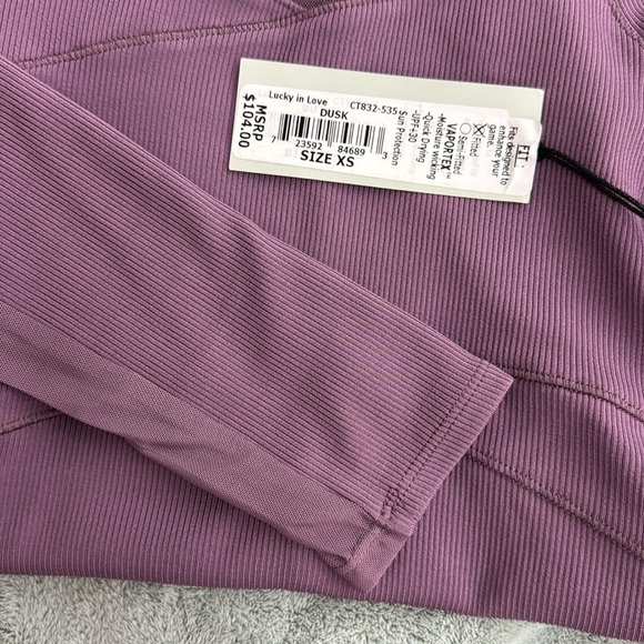 NWT • Lucky in Love • Avant Garde 1.0 • It's A Wrap Long Sleeve • 💜 Dusk • XS - Picture 6 of 13